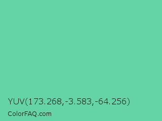 YUV 173.268,-3.583,-64.256 Color Image