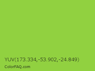 YUV 173.334,-53.902,-24.849 Color Image