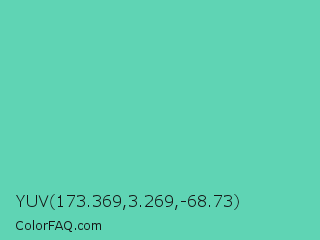 YUV 173.369,3.269,-68.73 Color Image