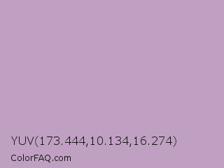 YUV 173.444,10.134,16.274 Color Image