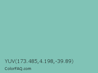 YUV 173.485,4.198,-39.89 Color Image