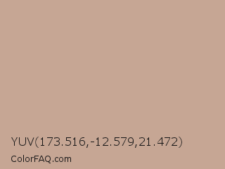 YUV 173.516,-12.579,21.472 Color Image