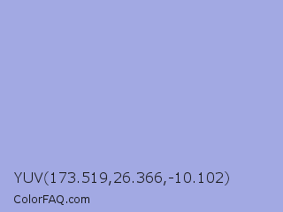 YUV 173.519,26.366,-10.102 Color Image