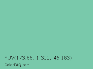 YUV 173.66,-1.311,-46.183 Color Image