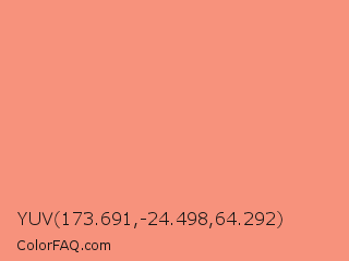 YUV 173.691,-24.498,64.292 Color Image