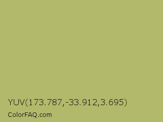 YUV 173.787,-33.912,3.695 Color Image