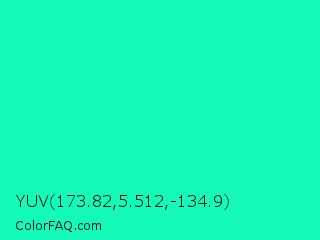 YUV 173.82,5.512,-134.9 Color Image