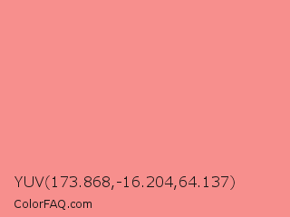 YUV 173.868,-16.204,64.137 Color Image