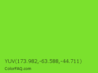 YUV 173.982,-63.588,-44.711 Color Image