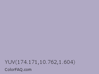 YUV 174.171,10.762,1.604 Color Image