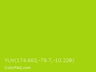 YUV 174.663,-79.7,-10.228 Color Image