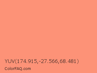 YUV 174.915,-27.566,68.481 Color Image
