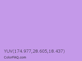 YUV 174.977,28.605,18.437 Color Image