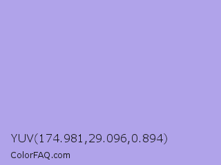 YUV 174.981,29.096,0.894 Color Image