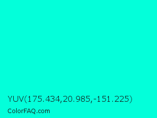 YUV 175.434,20.985,-151.225 Color Image