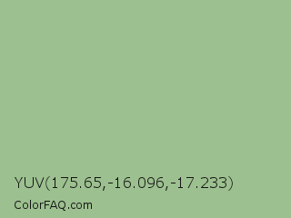 YUV 175.65,-16.096,-17.233 Color Image