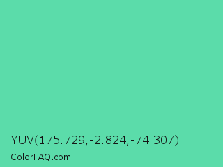 YUV 175.729,-2.824,-74.307 Color Image