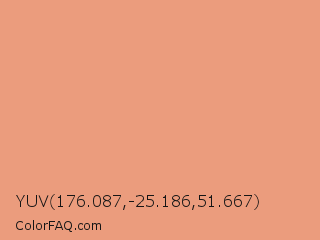 YUV 176.087,-25.186,51.667 Color Image