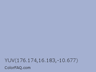YUV 176.174,16.183,-10.677 Color Image