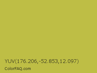 YUV 176.206,-52.853,12.097 Color Image