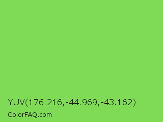 YUV 176.216,-44.969,-43.162 Color Image