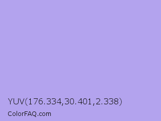 YUV 176.334,30.401,2.338 Color Image