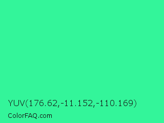 YUV 176.62,-11.152,-110.169 Color Image