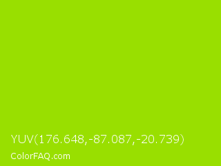 YUV 176.648,-87.087,-20.739 Color Image