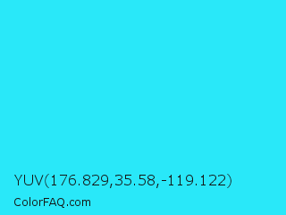YUV 176.829,35.58,-119.122 Color Image