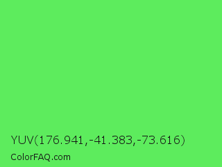 YUV 176.941,-41.383,-73.616 Color Image