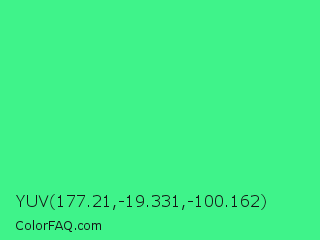 YUV 177.21,-19.331,-100.162 Color Image