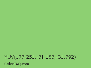 YUV 177.251,-31.183,-31.792 Color Image