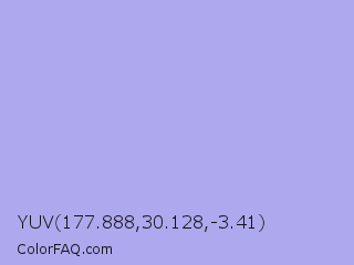 YUV 177.888,30.128,-3.41 Color Image