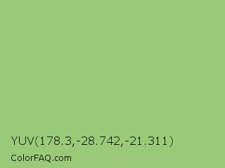 YUV 178.3,-28.742,-21.311 Color Image