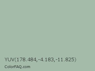YUV 178.484,-4.183,-11.825 Color Image