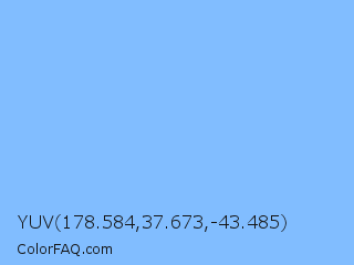YUV 178.584,37.673,-43.485 Color Image