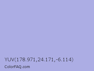 YUV 178.971,24.171,-6.114 Color Image