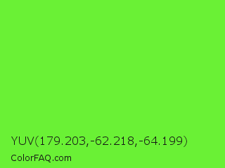 YUV 179.203,-62.218,-64.199 Color Image