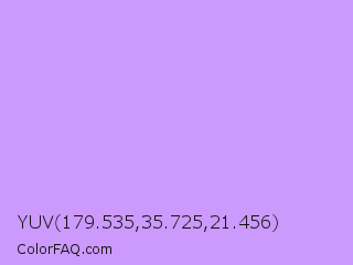 YUV 179.535,35.725,21.456 Color Image