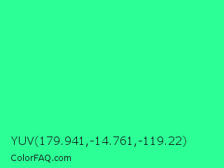 YUV 179.941,-14.761,-119.22 Color Image