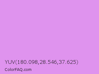 YUV 180.098,28.546,37.625 Color Image