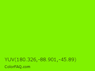 YUV 180.326,-88.901,-45.89 Color Image