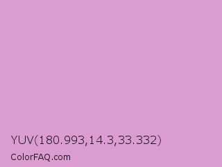 YUV 180.993,14.3,33.332 Color Image