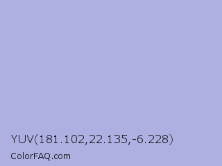 YUV 181.102,22.135,-6.228 Color Image
