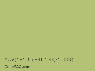 YUV 181.15,-31.133,-1.009 Color Image