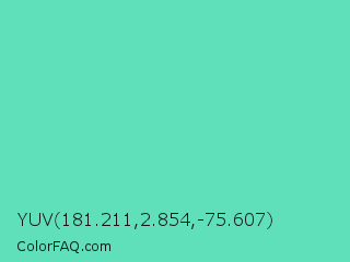 YUV 181.211,2.854,-75.607 Color Image