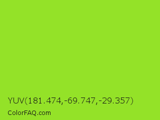 YUV 181.474,-69.747,-29.357 Color Image
