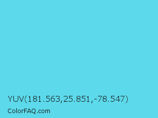 YUV 181.563,25.851,-78.547 Color Image