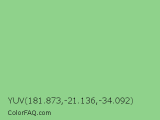 YUV 181.873,-21.136,-34.092 Color Image