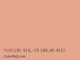 YUV 181.916,-19.186,40.416 Color Image